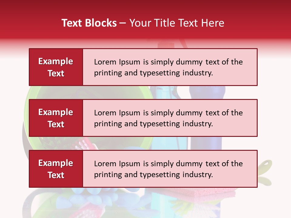 Nobody Rubber Glove PowerPoint Template