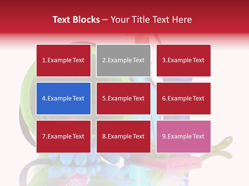 Nobody Rubber Glove PowerPoint Template