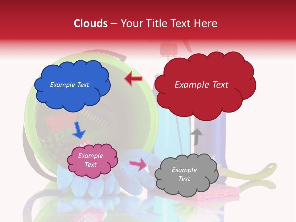 Nobody Rubber Glove PowerPoint Template
