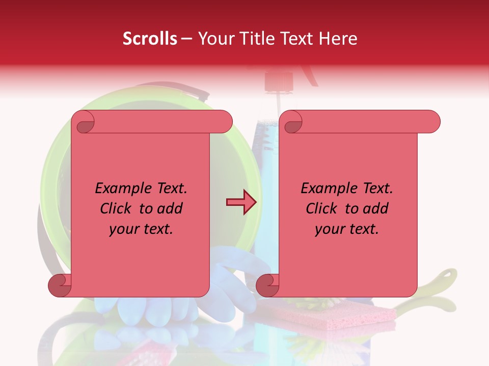 Nobody Rubber Glove PowerPoint Template