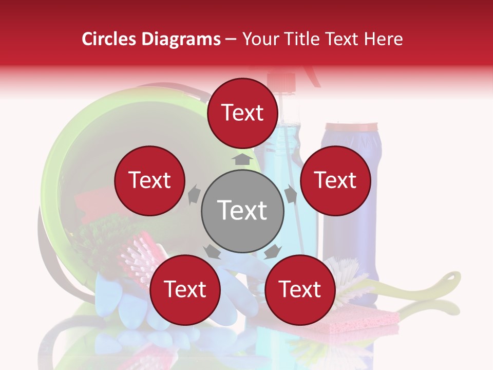 Nobody Rubber Glove PowerPoint Template