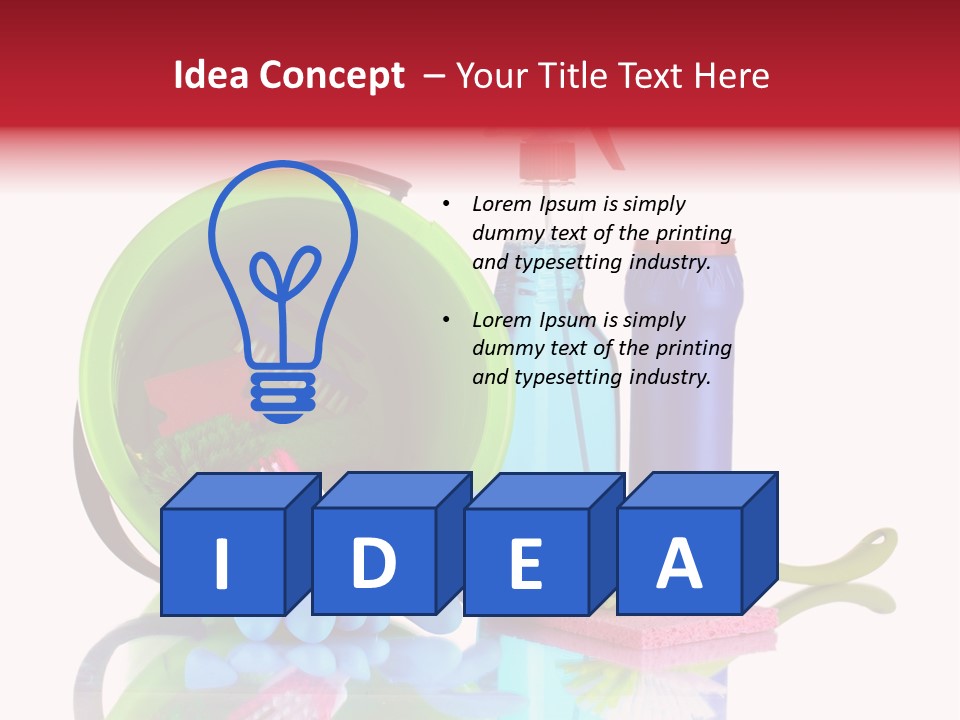 Nobody Rubber Glove PowerPoint Template