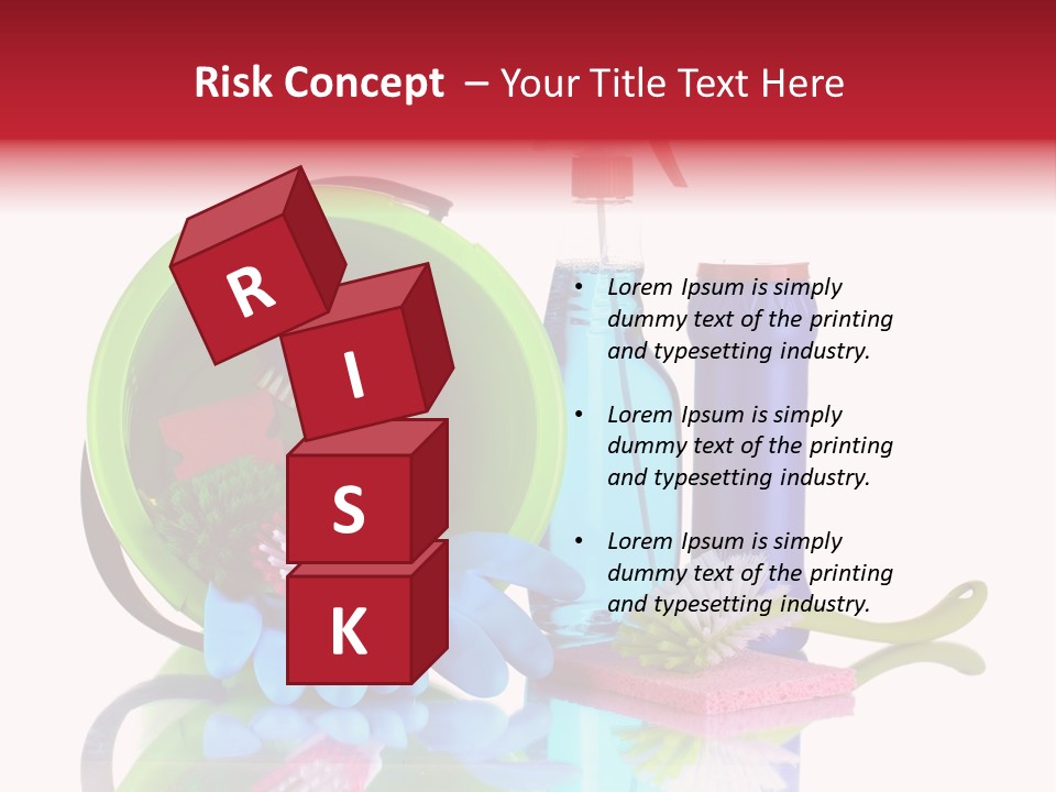 Nobody Rubber Glove PowerPoint Template