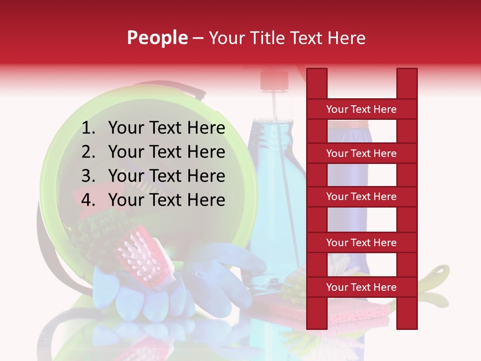 Nobody Rubber Glove PowerPoint Template