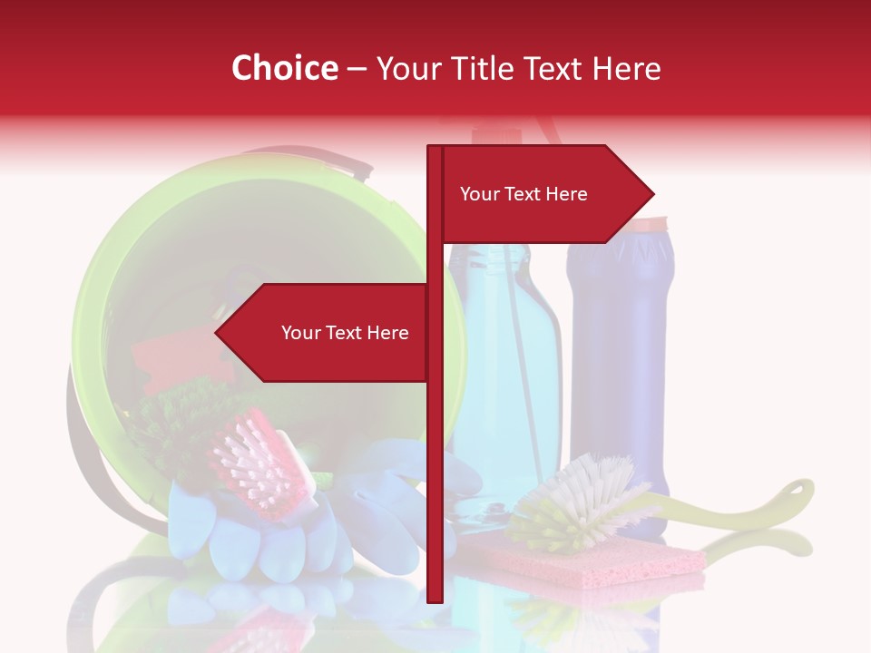 Nobody Rubber Glove PowerPoint Template