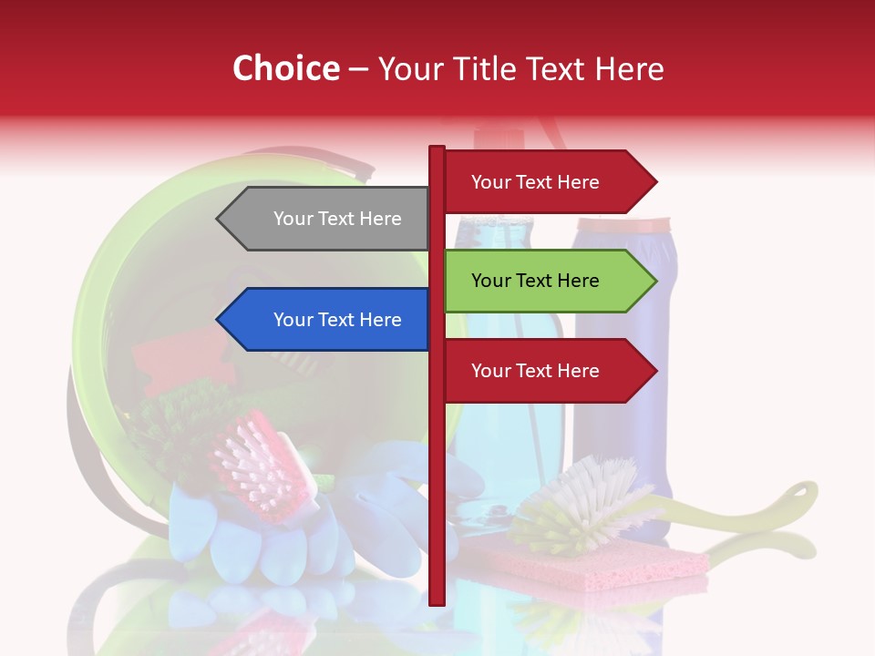 Nobody Rubber Glove PowerPoint Template