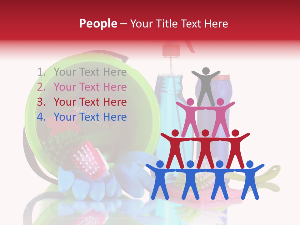 Nobody Rubber Glove PowerPoint Template