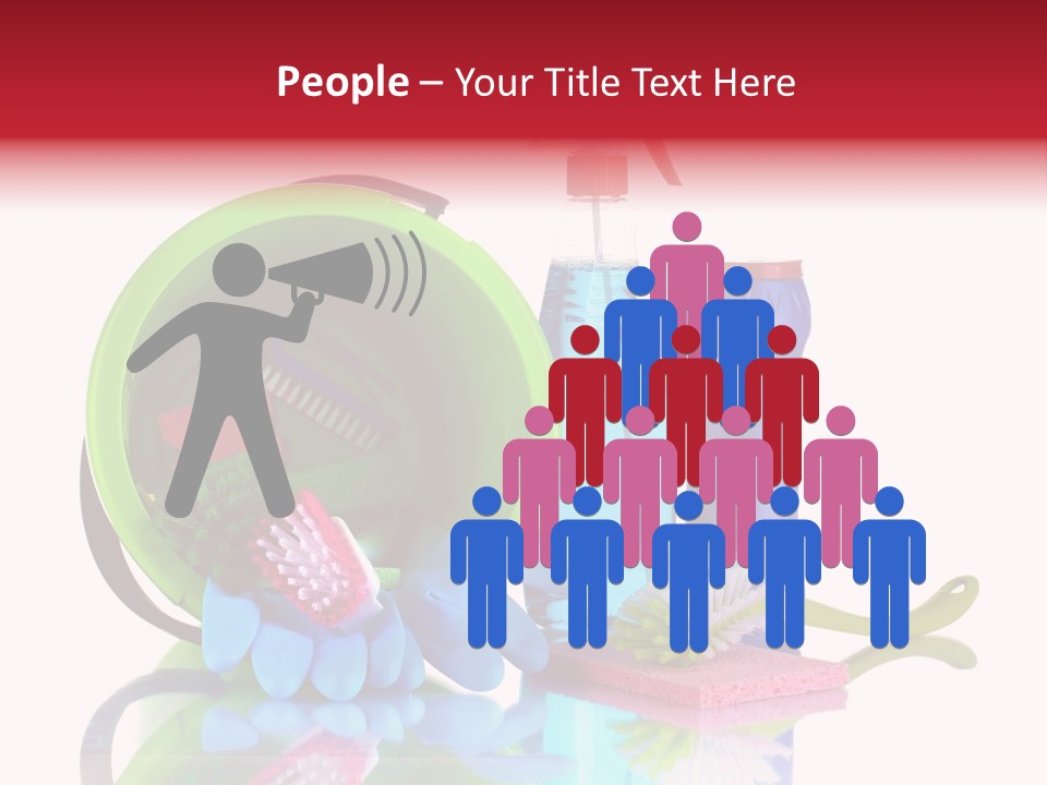 Nobody Rubber Glove PowerPoint Template