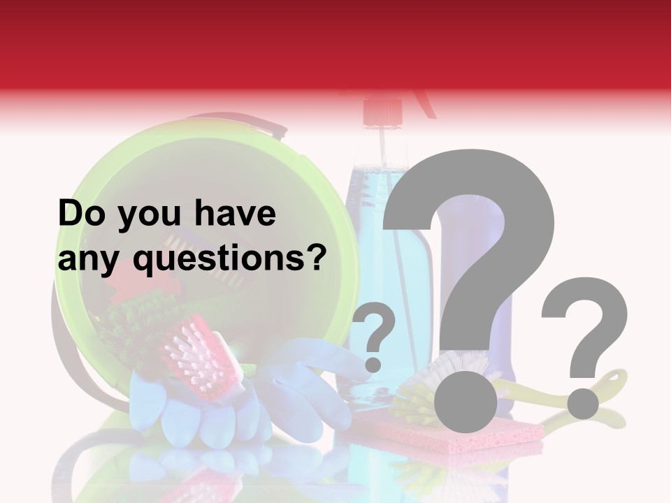 Nobody Rubber Glove PowerPoint Template