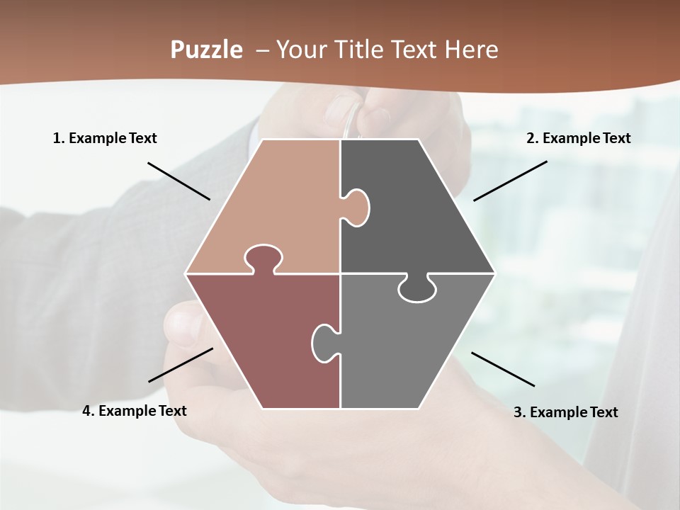Salesman Estate Reliable PowerPoint Template