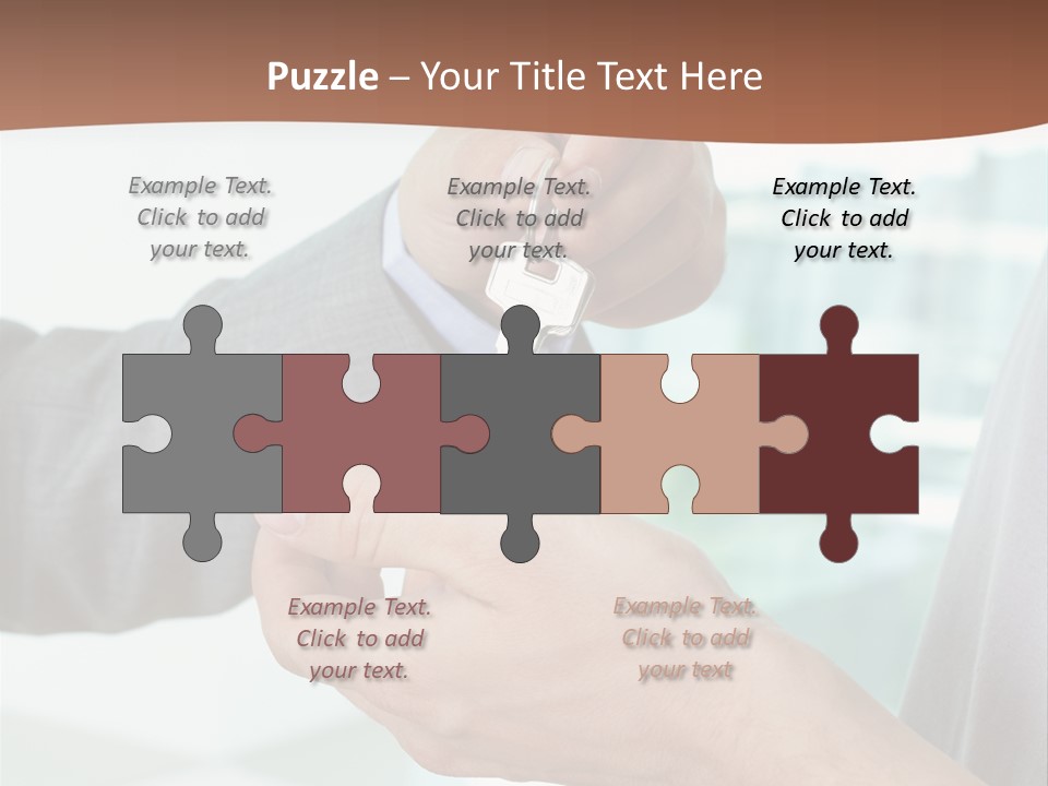 Salesman Estate Reliable PowerPoint Template