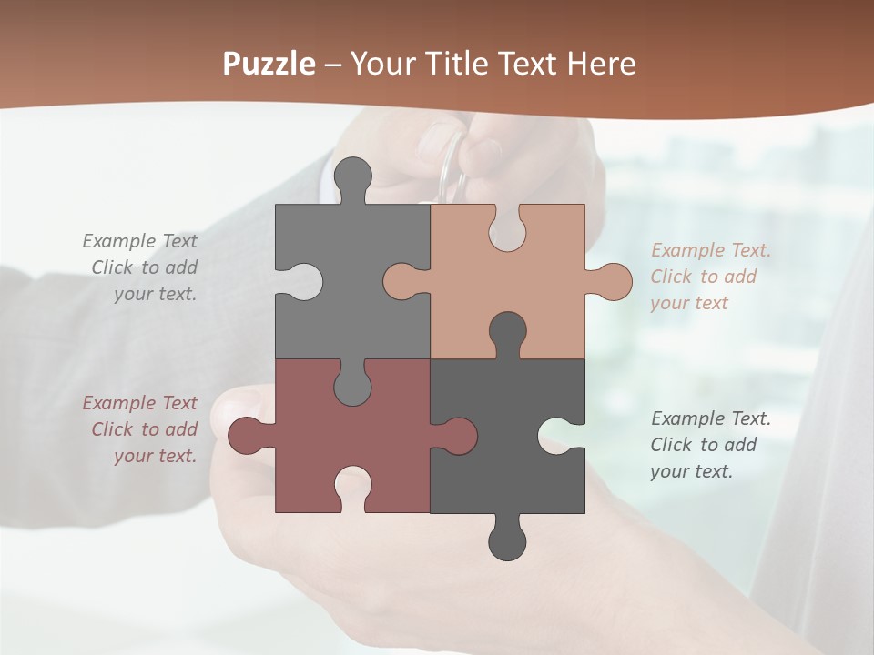 Salesman Estate Reliable PowerPoint Template