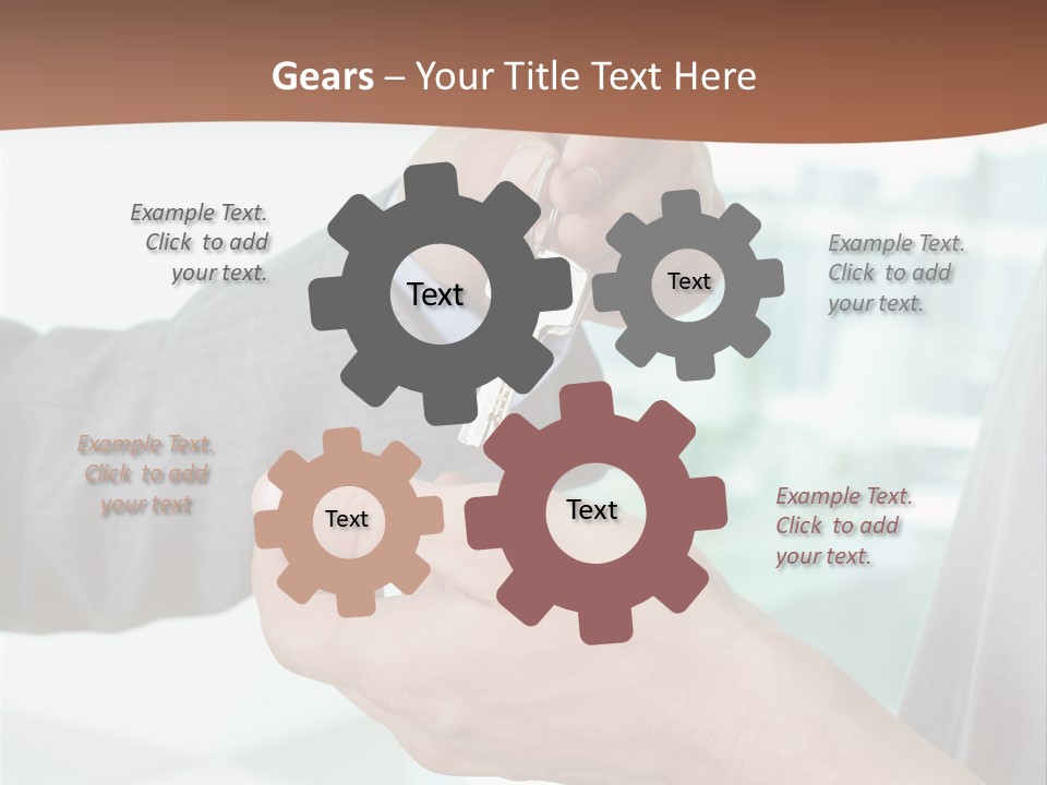 Salesman Estate Reliable PowerPoint Template