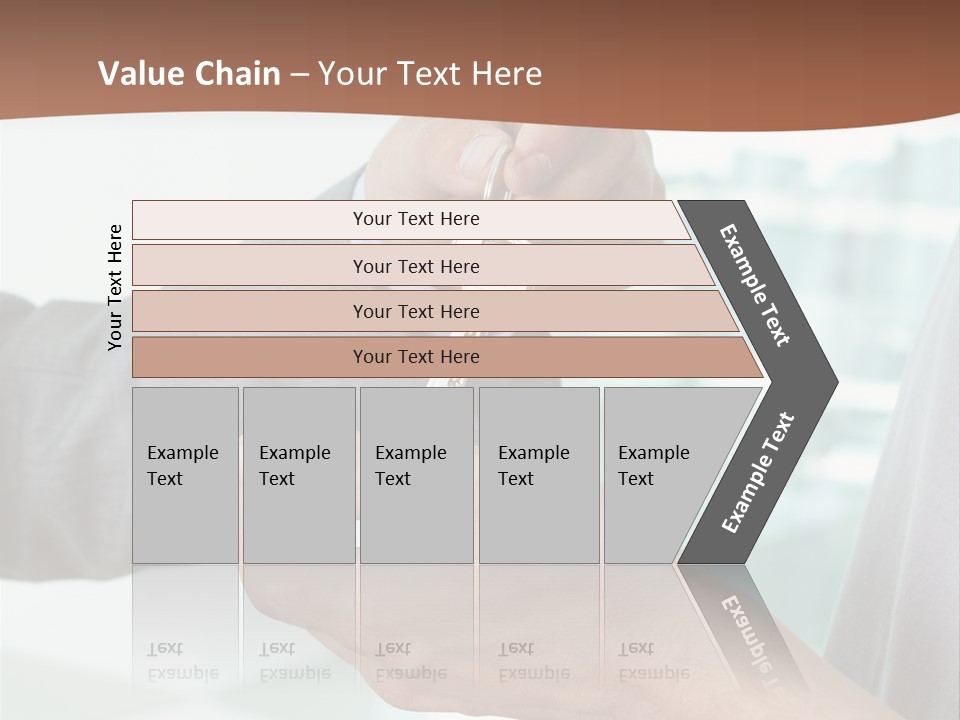 Salesman Estate Reliable PowerPoint Template