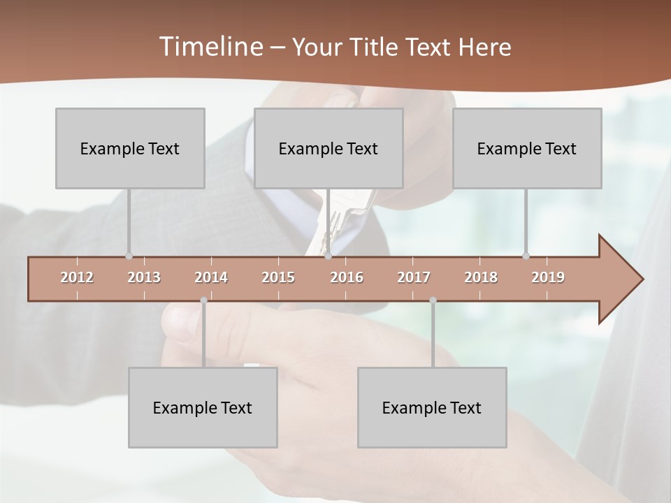 Salesman Estate Reliable PowerPoint Template