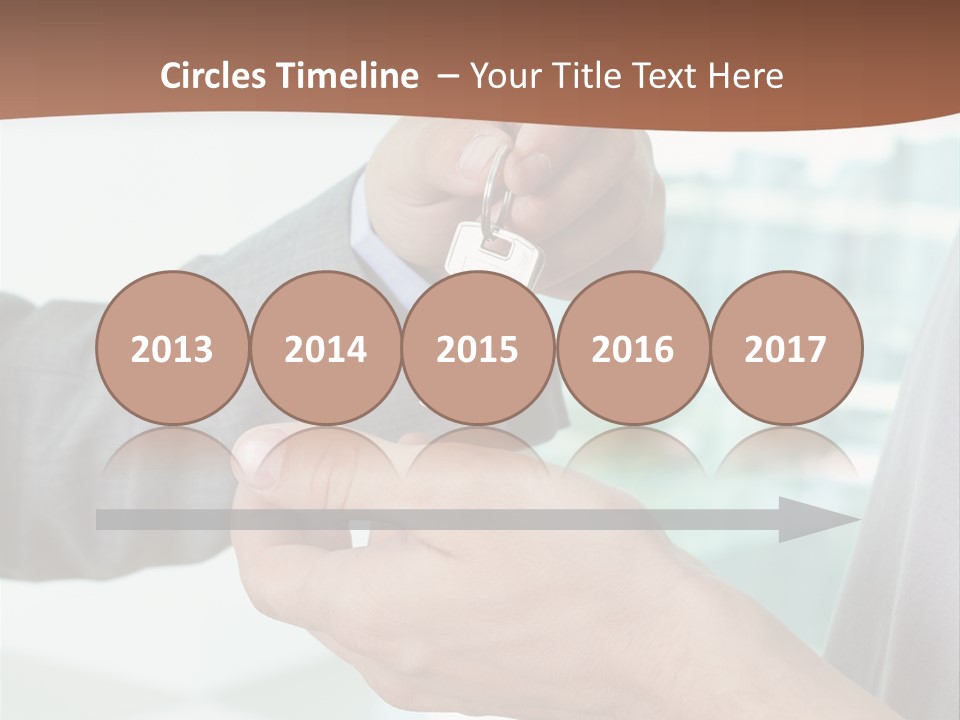 Salesman Estate Reliable PowerPoint Template