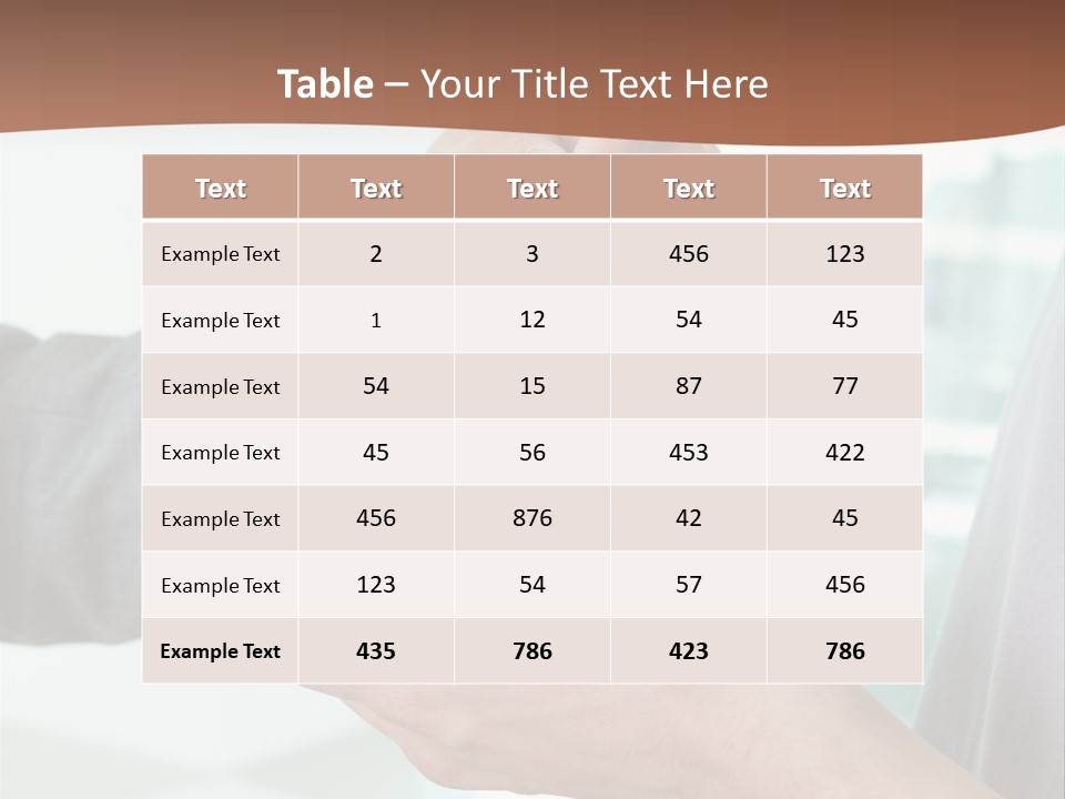 Salesman Estate Reliable PowerPoint Template