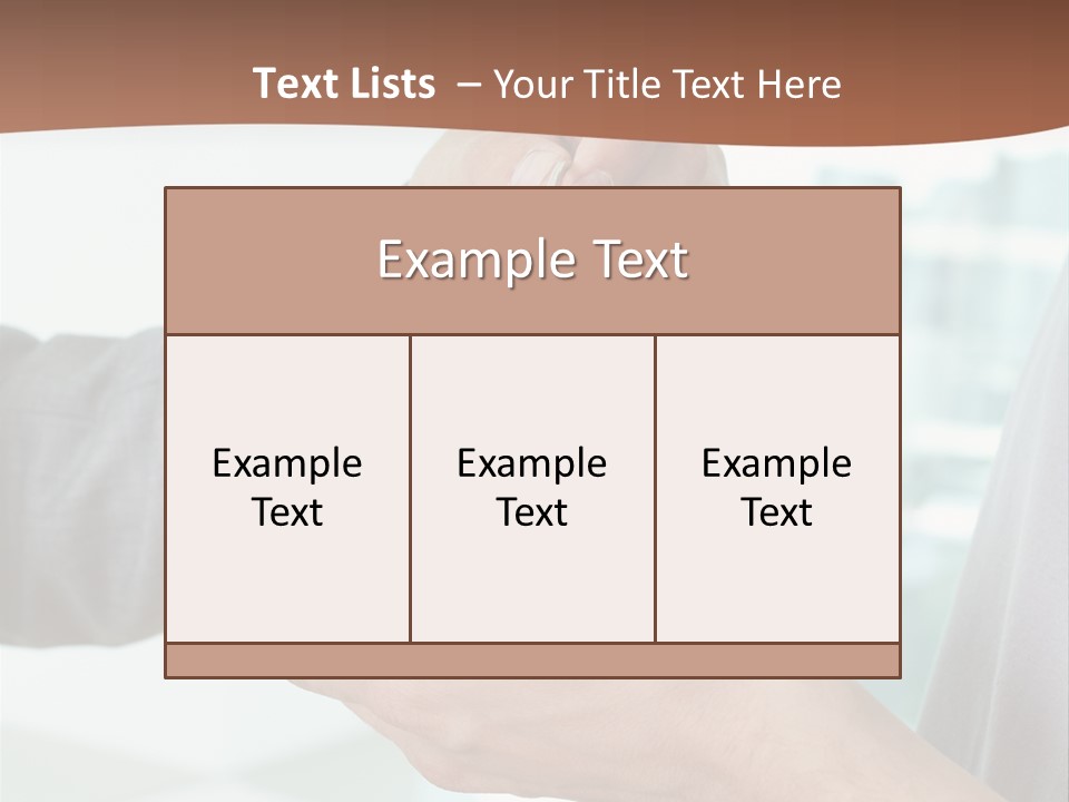 Salesman Estate Reliable PowerPoint Template