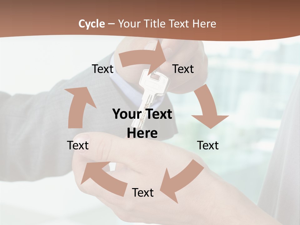 Salesman Estate Reliable PowerPoint Template