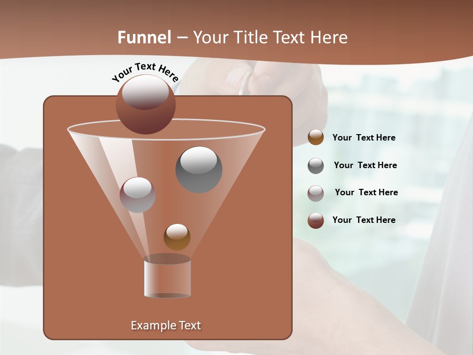 Salesman Estate Reliable PowerPoint Template