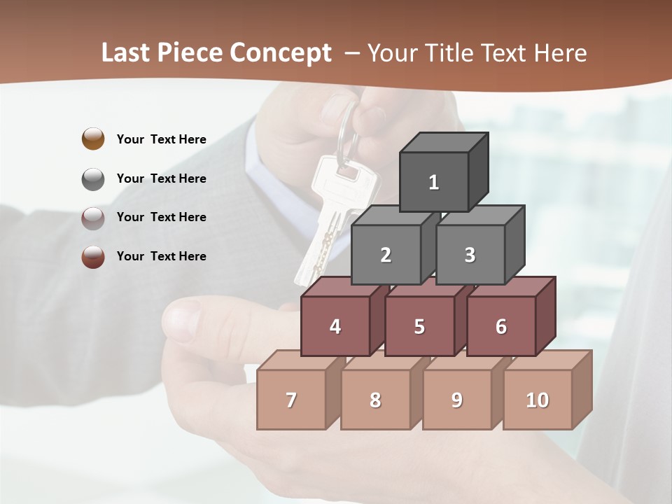 Salesman Estate Reliable PowerPoint Template