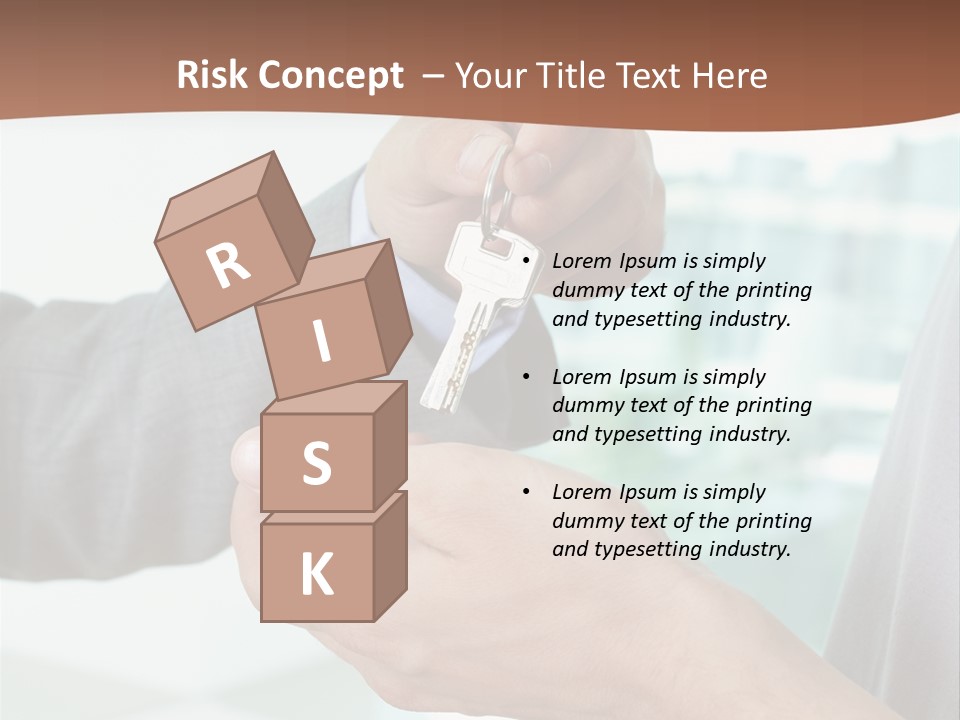 Salesman Estate Reliable PowerPoint Template