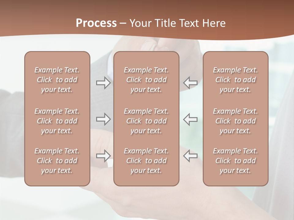 Salesman Estate Reliable PowerPoint Template