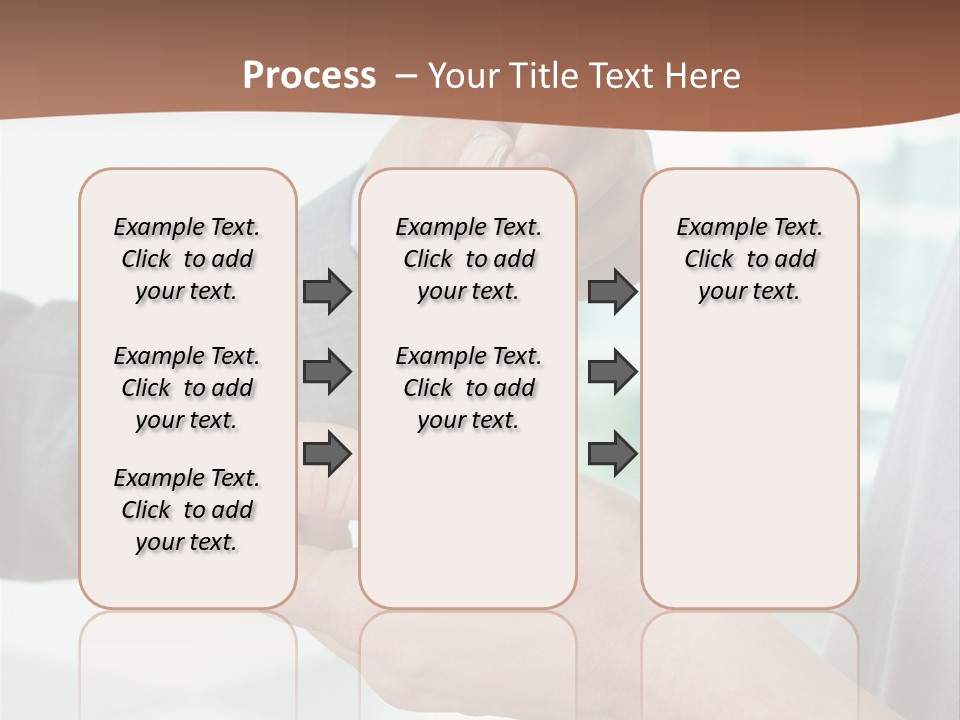 Salesman Estate Reliable PowerPoint Template