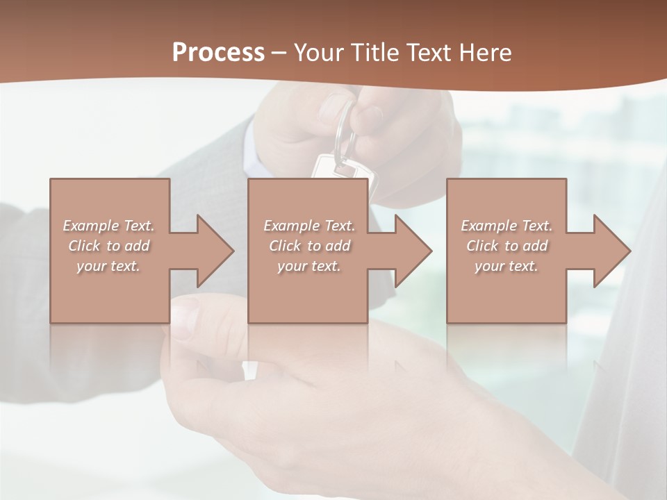 Salesman Estate Reliable PowerPoint Template