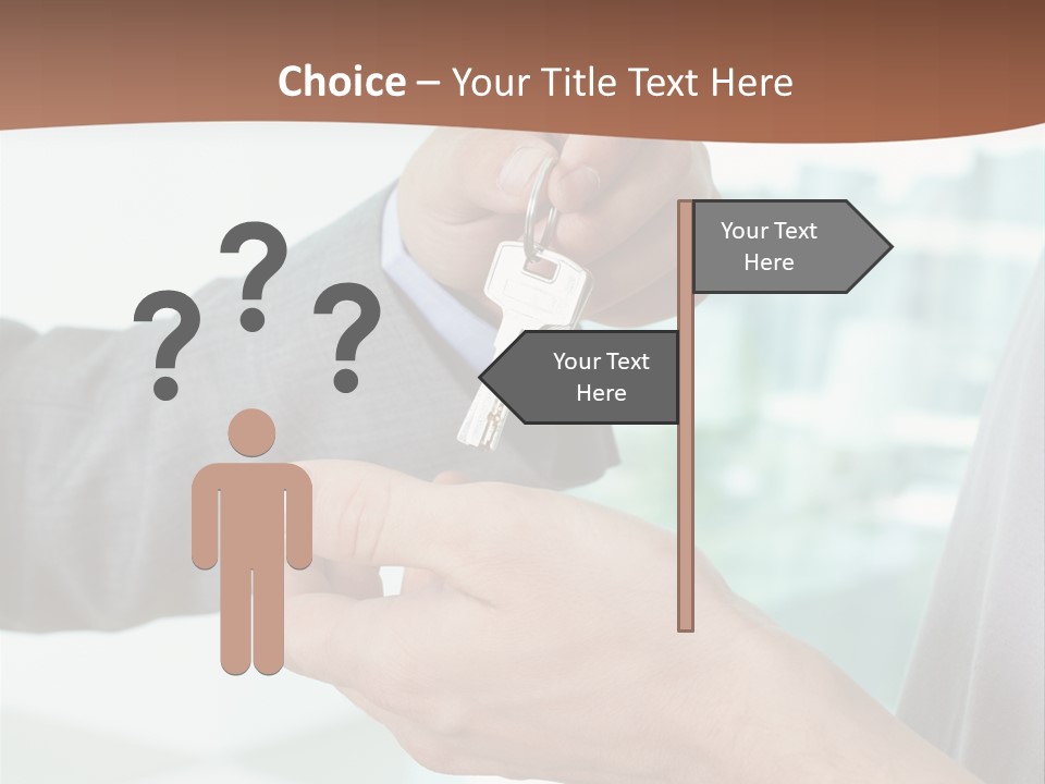 Salesman Estate Reliable PowerPoint Template
