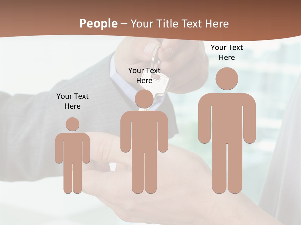 Salesman Estate Reliable PowerPoint Template