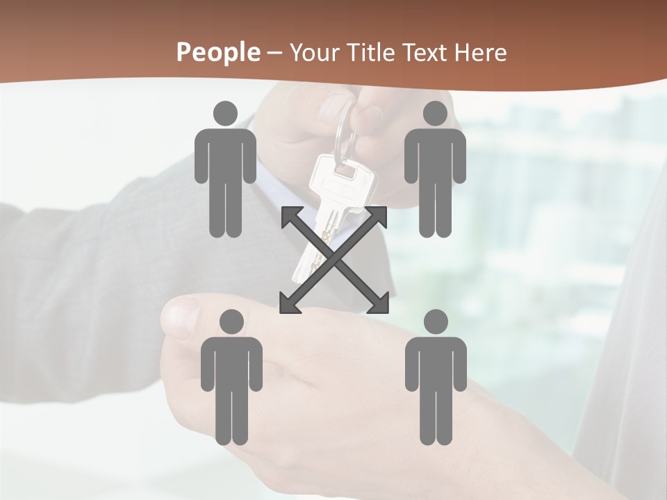 Salesman Estate Reliable PowerPoint Template