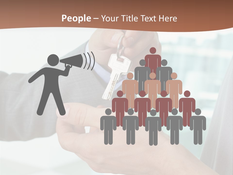 Salesman Estate Reliable PowerPoint Template