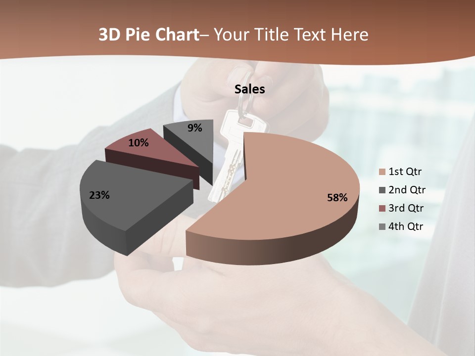 Salesman Estate Reliable PowerPoint Template