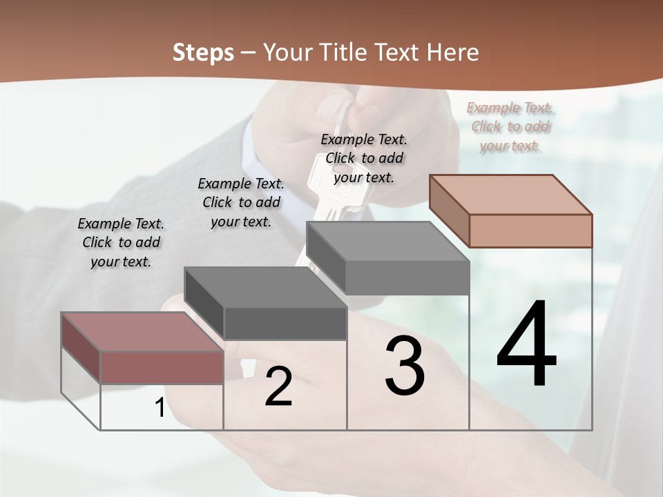 Salesman Estate Reliable PowerPoint Template