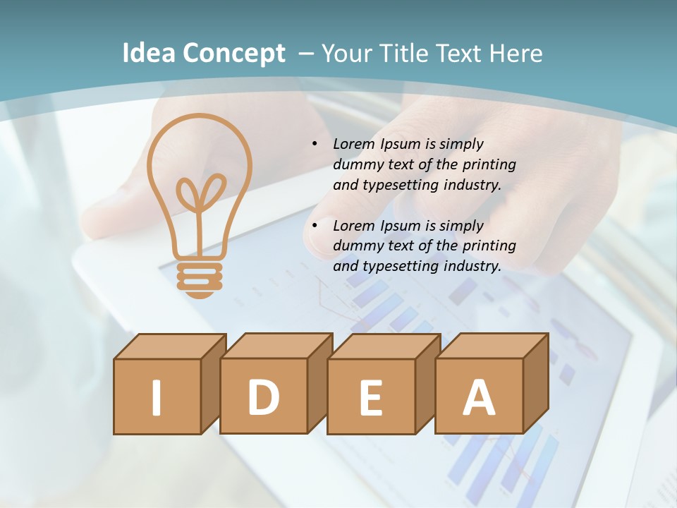 Wifi Pad Presentation PowerPoint Template