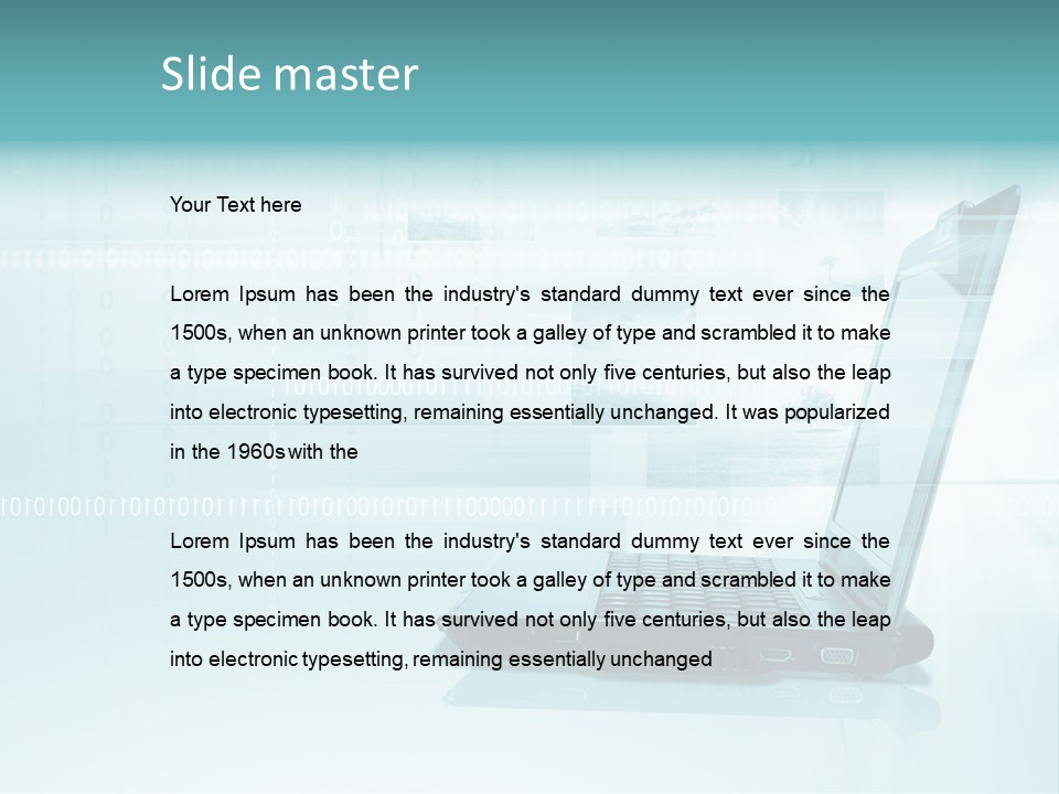 Modern Office Web PowerPoint Template
