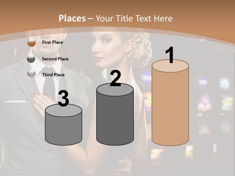 Dress Lovers Woman PowerPoint Template