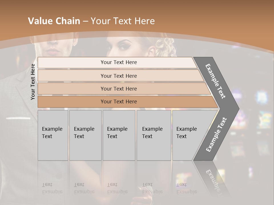 Dress Lovers Woman PowerPoint Template