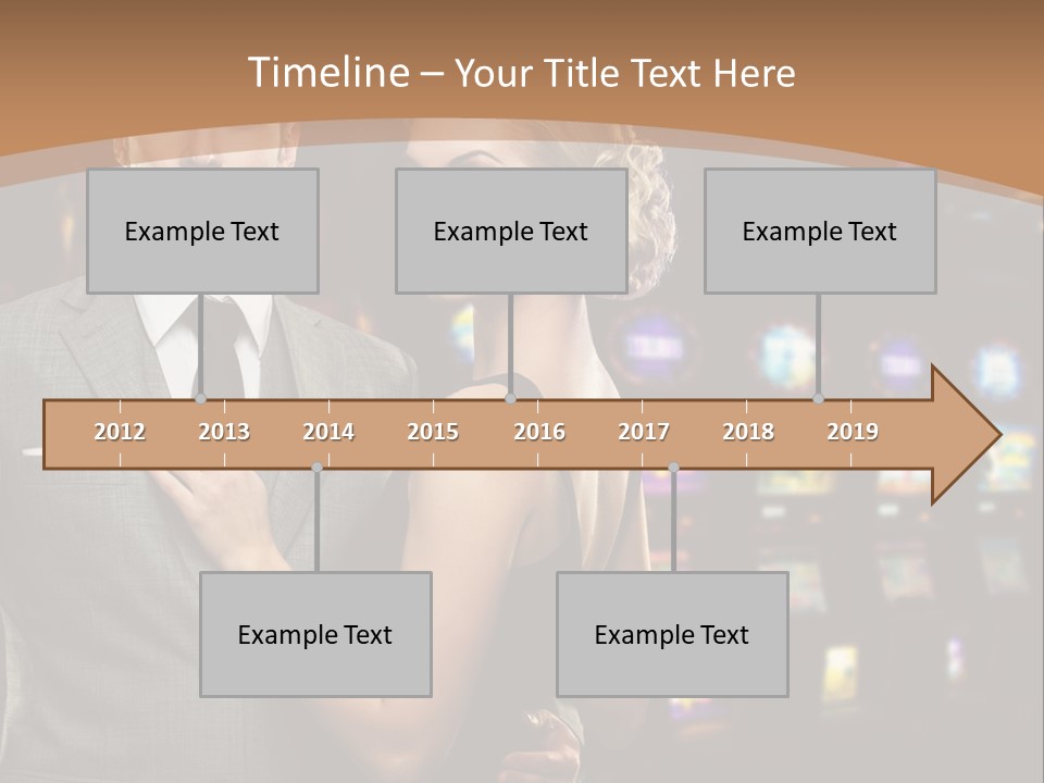 Dress Lovers Woman PowerPoint Template