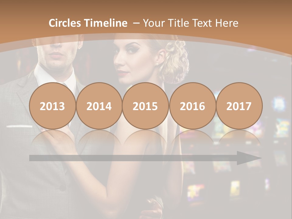 Dress Lovers Woman PowerPoint Template