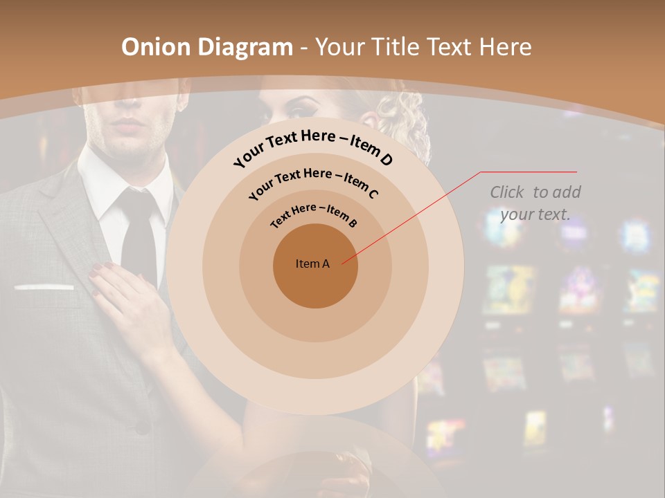 Dress Lovers Woman PowerPoint Template