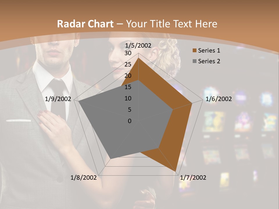 Dress Lovers Woman PowerPoint Template
