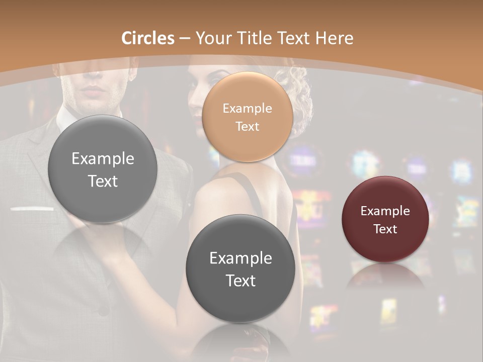 Dress Lovers Woman PowerPoint Template
