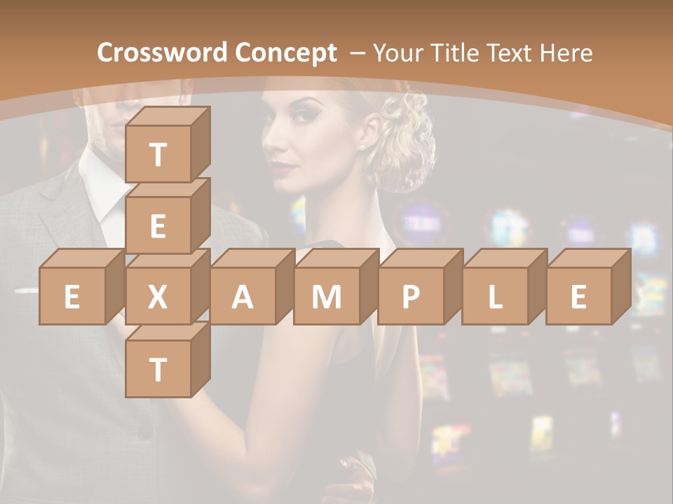 Dress Lovers Woman PowerPoint Template