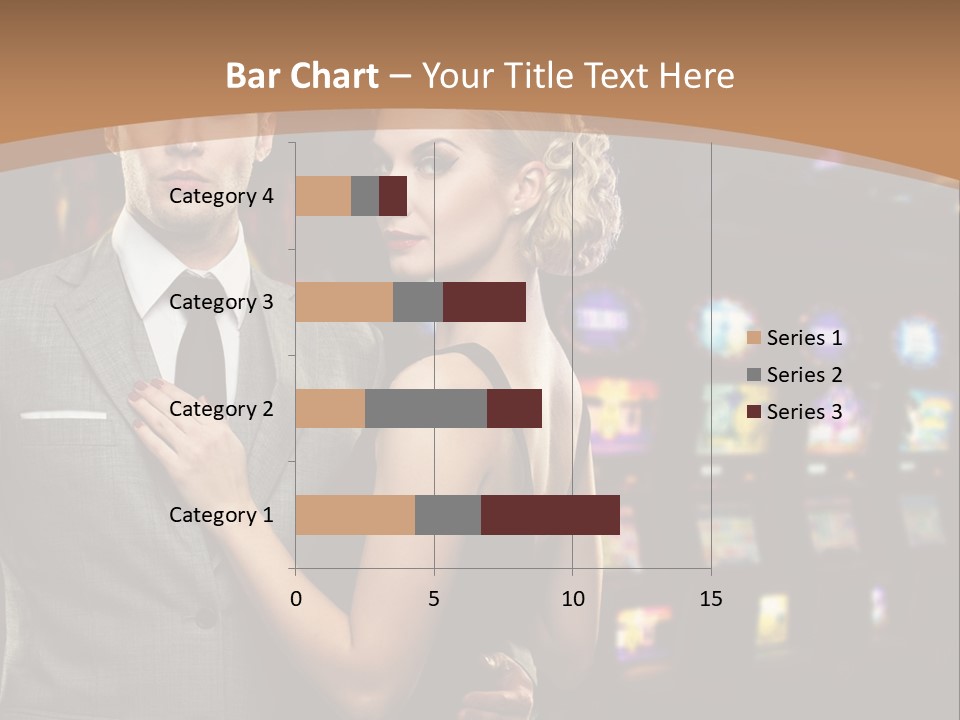 Dress Lovers Woman PowerPoint Template