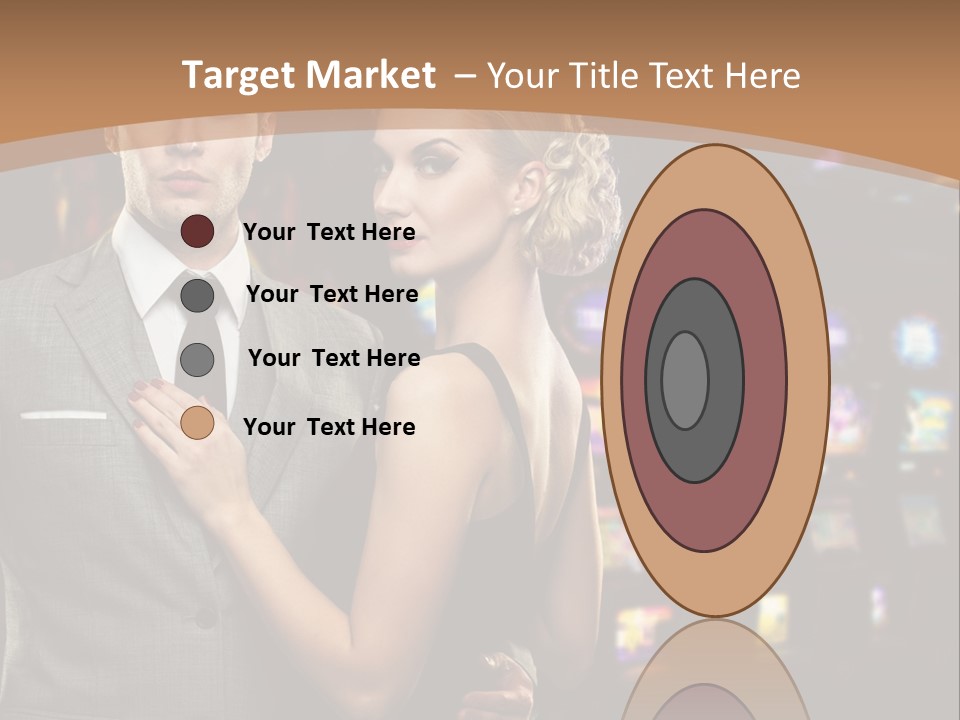 Dress Lovers Woman PowerPoint Template