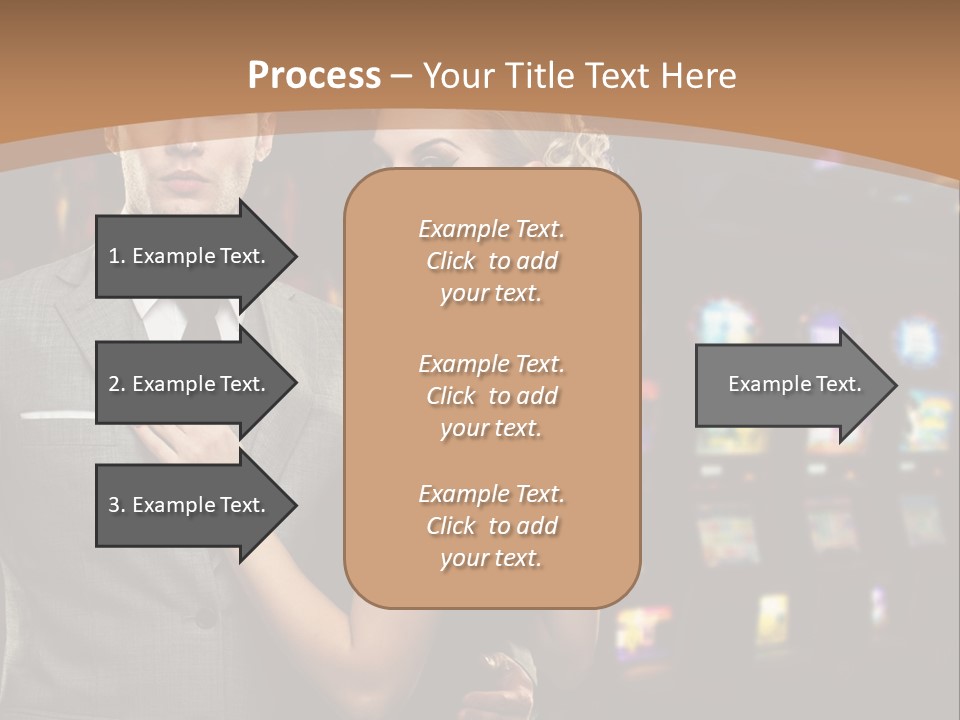Dress Lovers Woman PowerPoint Template