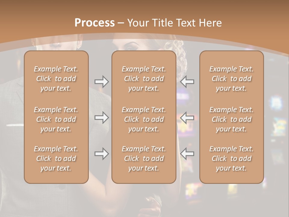 Dress Lovers Woman PowerPoint Template