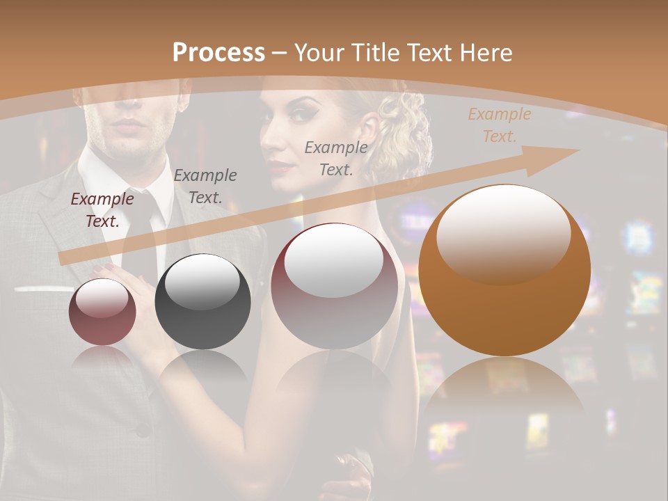 Dress Lovers Woman PowerPoint Template